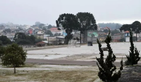 Serra de Santa Catarina amanhece com temperatura de -5,84ºC
