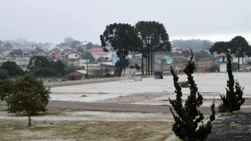 Serra de Santa Catarina amanhece com temperatura de -5,84ºC