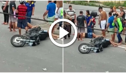 VÍDEO: motorista de micro-ônibus provoca acidente na Zona Norte de Manaus
