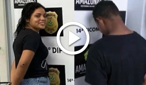 VÍDEO: casal é preso enquanto praticava arrastões na Zona Leste de Manaus