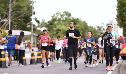 Corrida da Guarda Municipal reúne mais de mil participantes na Ponta Negra, em Manaus