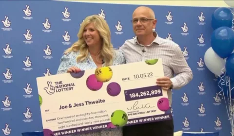 Casal ganha R$ 1 bilhão em loteria, maior prêmio já pago pela EuroMillions no Reino Unido