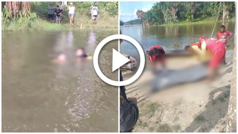 VÍDEO: homem morre afogado durante banho em balneário na BR-174
