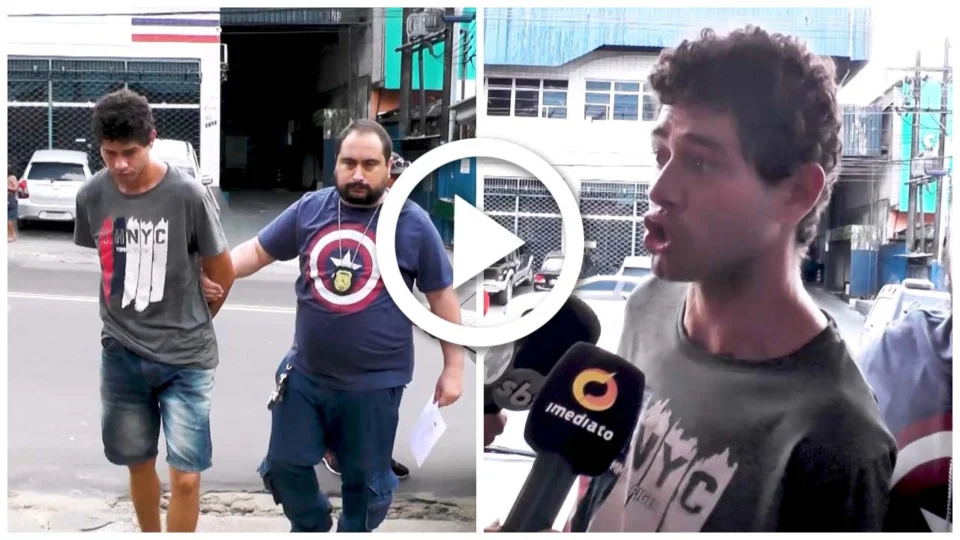 VÍDEO: homem é preso após assalto à empresa na Zona Leste de Manaus