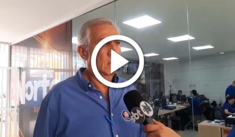 Eleições 2022: candidato a vice-governador do AM Humberto Michilis chega para debate no Grupo Norte de Comunicação