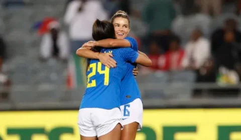 Seleção brasileira feminina vence África do Sul por 3 a 0 em amistoso nesta sexta-feira