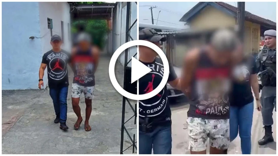 VÍDEO: denúncia provoca prisão de suspeito de estupro na Zona Sul de Manaus
