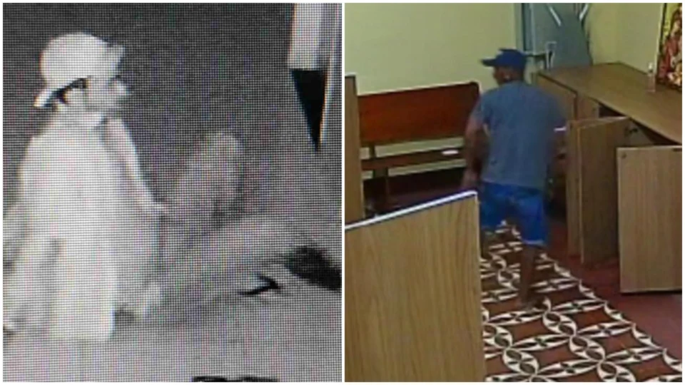 Dupla é procurada por furtar paróquia na Zona Oeste de Manaus