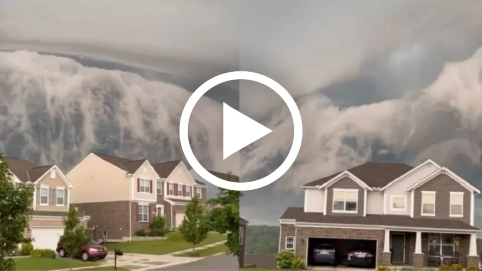 Vídeo: ‘Tsunami de nuvens’ assusta moradores de Ohio, nos EUA
