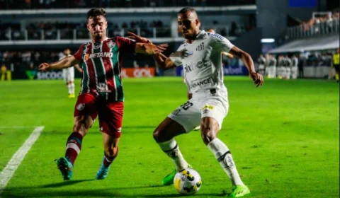 Santos e Fluminense ficam no 2 a 2 no encerramento da 20ª rodada do Campeonato Brasileiro