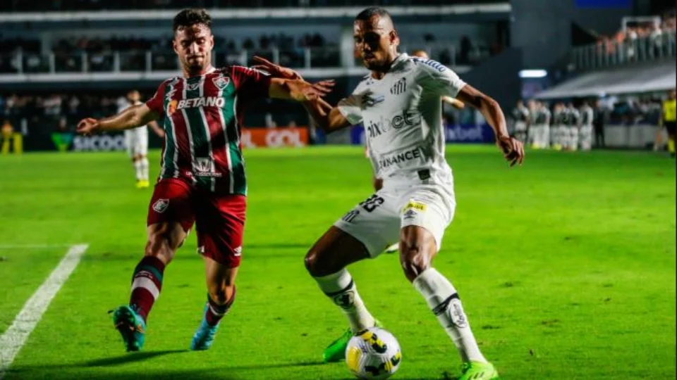 Santos e Fluminense ficam no 2 a 2 no encerramento da 20ª rodada do Campeonato Brasileiro
