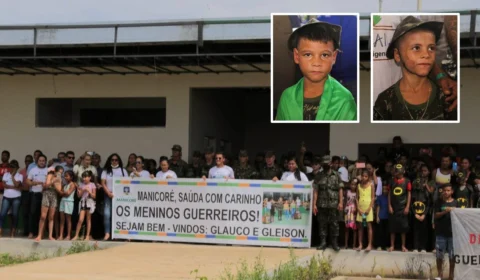 Após recuperação, irmãos indígenas que se perderam na floresta retornam a Manicoré, no AM