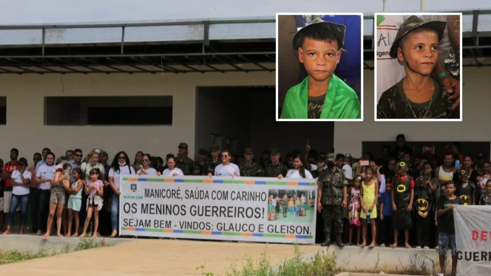 Após recuperação, irmãos indígenas que se perderam na floresta retornam a Manicoré, no AM