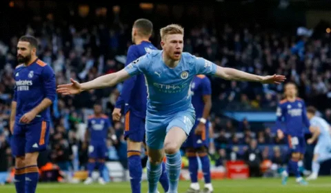 Em duelo épico, Manchester City bate Real Madrid por 4 a 3 em jogo de ida pela semifinal da Liga dos Campeões