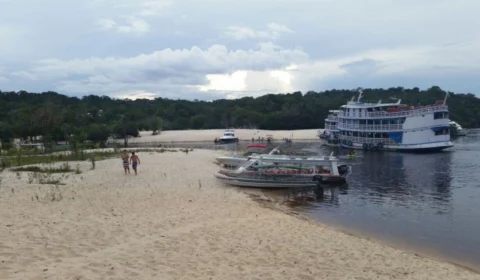 No AM, quatro bacias hidrográficas estão em status de atenção por conta da vazante, diz Defesa Civil