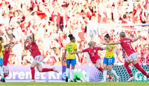 Seleção brasileira feminina sofre revés de 2 a 1 para Dinamarca em amistoso de preparação para Copa América