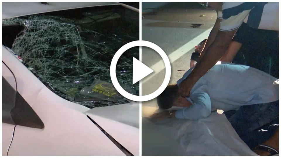 VÍDEO: pescador morre atropelado na rodovia AM-070 que liga Manaus a Manacapuru