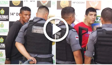 VÍDEO: suspeitos de tiroteio são capturados na Zona Leste de Manaus