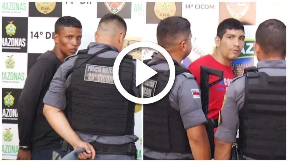 VÍDEO: suspeitos de tiroteio são capturados na Zona Leste de Manaus