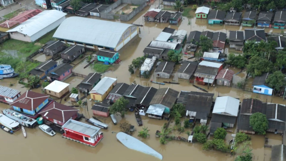 Itamarati, no AM, decreta estado de emergência por conta da cheia do Rio Juruá