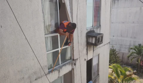 Defesa Civil registra abalo estrutural de prédio em conj. habitacional em Manaus