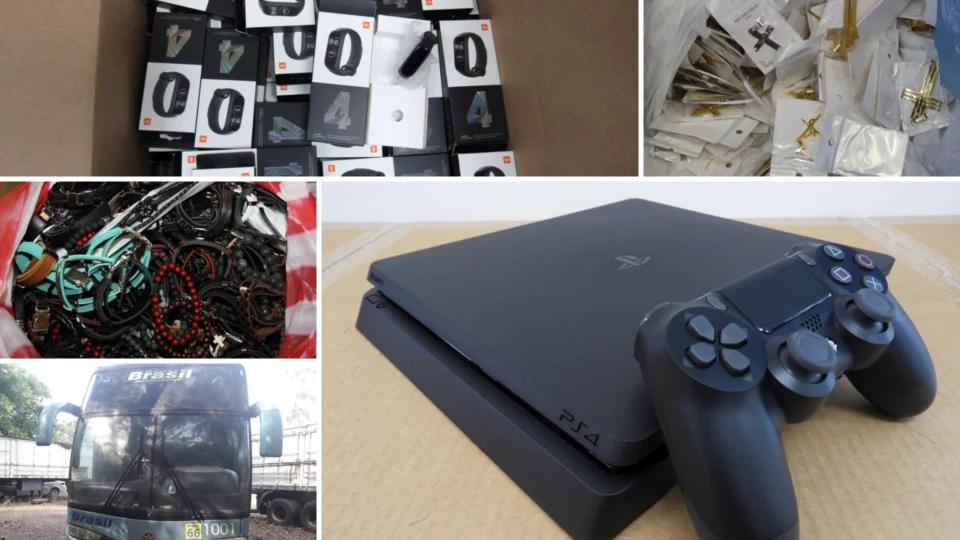 RF de Brasília realiza leilão de videogame, veículos e outros itens
