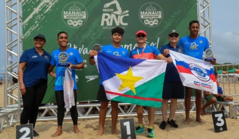 Mais de 190 atletas participam do ‘Manaus Adventure 2022’ na praia da Ponta Negra