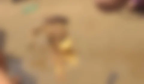 Ossada humana é encontrada na Praia da Ponta Negra, em Manaus