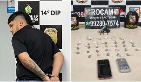 VÍDEO: policiais do 14º DIP prendem detento do semiaberto na Zona Sul de Manaus