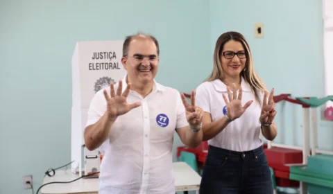 Eleições 2022: Ricardo Nicolau (Solidariedade) vota na Zona Centro-Sul de Manaus