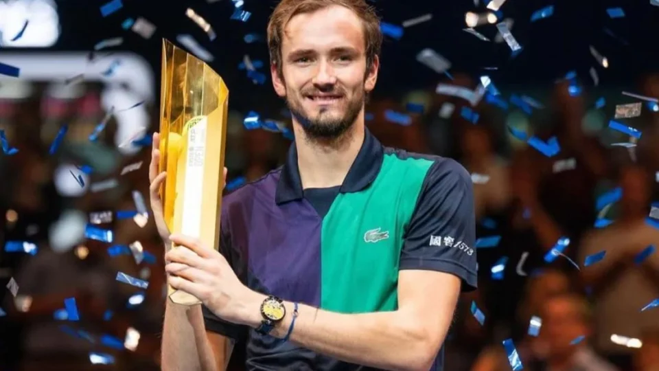Daniil Medvedev fatura título do ATP 500 de Tênis de Viena neste domingo
