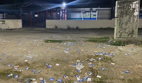 Eleições 2022: Manaus amanhece com ruas sujas de ‘santinhos’