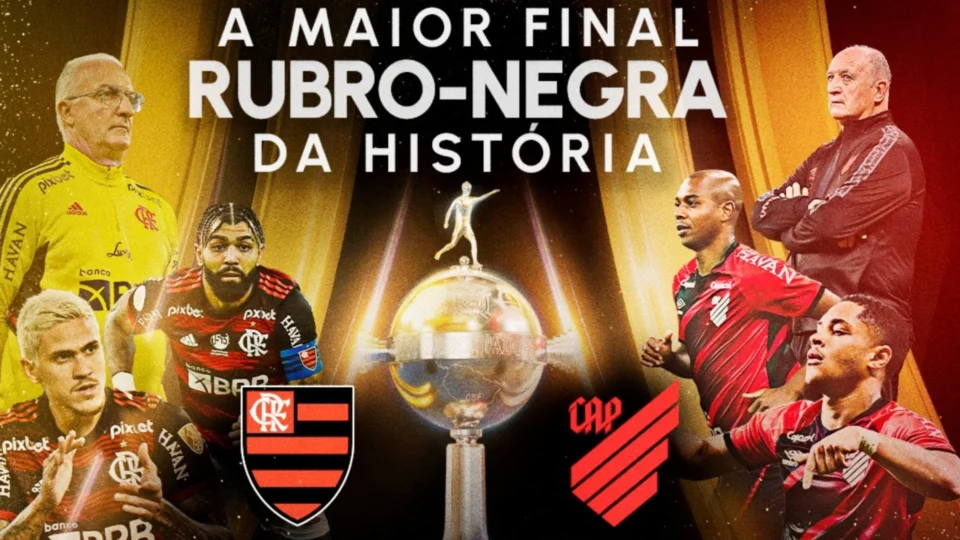 Libertadores: veja onde assistir Flamengo x Athletico-PR; confira escalações