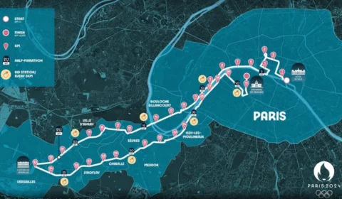 Marco da Revolução Francesa inspira desenho do percurso da maratona das Olimpíadas Paris 2024