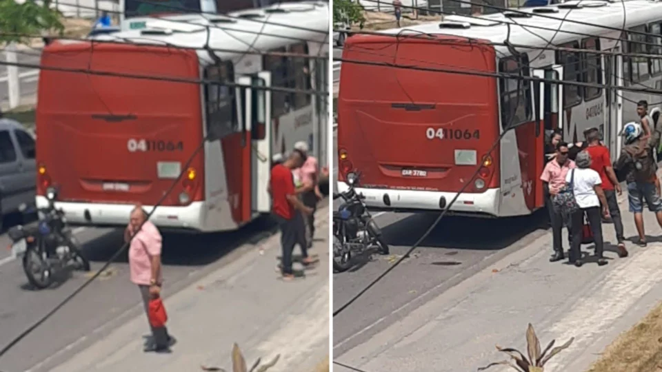 Motociclista colide com ônibus em grave acidente na Zona Norte de Manaus