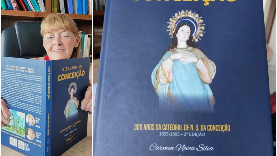 Escritora lança livro que aborda 300 anos da Catedral de N. S. da Conceição