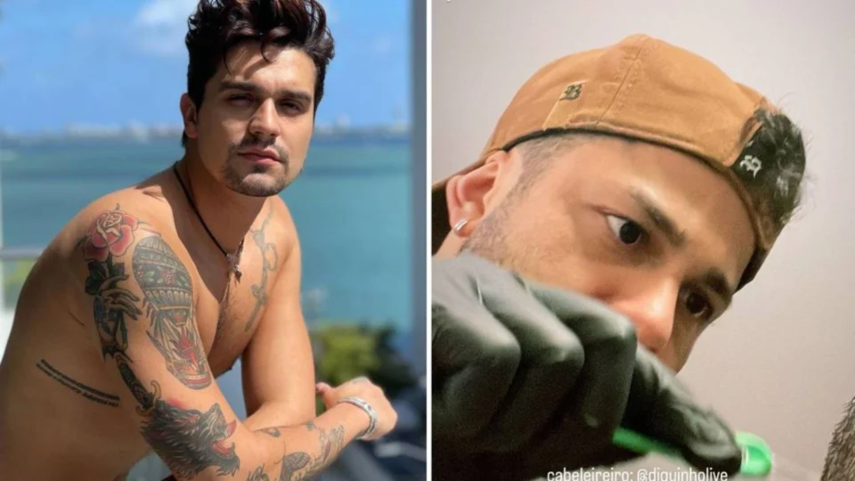 Luan Santana revela pintar cabelos e que tem fios brancos desde os 20 anos