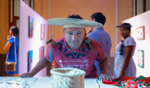2ª Mostra de arte indígena apresenta obras do povo Ticuna em Manaus
