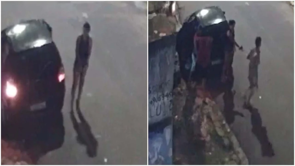 Vídeo mostra mulher atirando em homem no meio da rua, em Manaus