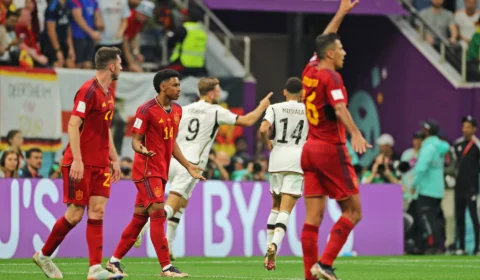 Alemanha x Espanha: jogo termina 1 a 1 e alemães mantêm sonho de avançar na Copa