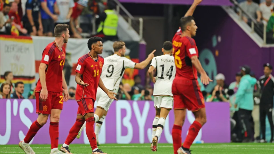 Alemanha x Espanha: jogo termina 1 a 1 e alemães mantêm sonho de avançar na Copa