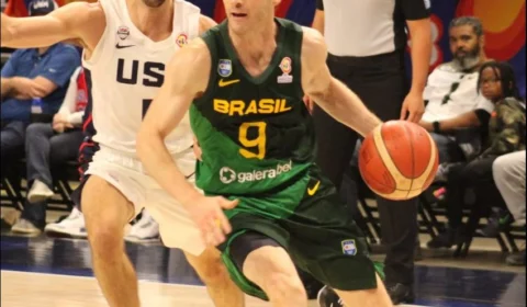 Seleção brasileira de basquete vence EUA em Washington pelas eliminatórias da Copa