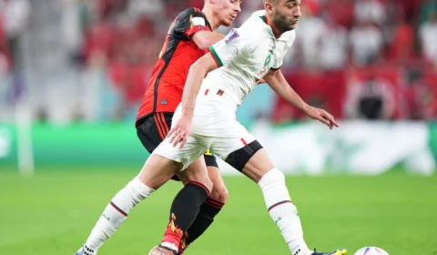 Bélgica x Marrocos: marroquinos batem belgas por 2 a 0 e lideram Grupo F do Mundial