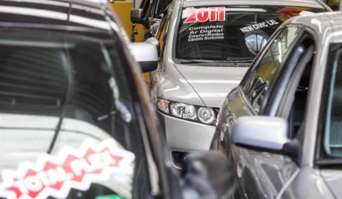 Transações de veículos usados registraram queda no mês de outubro no Brasil