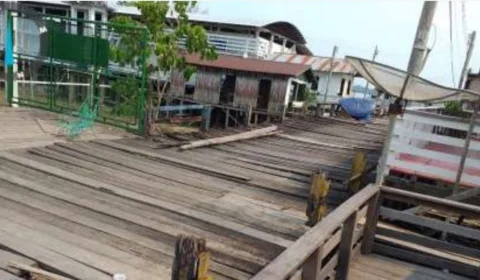 Codajás, no AM, vai gastar mais de R$ 750 mil na construção de três pontes de madeira