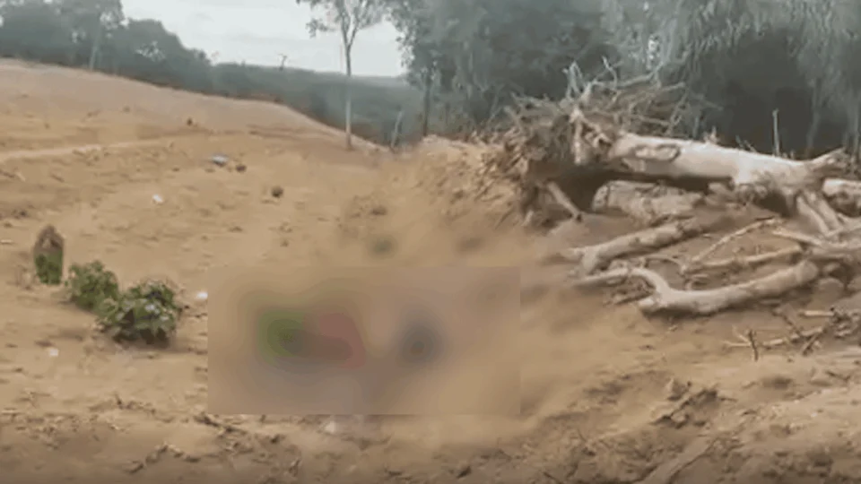 Vídeo: com mãos e pescoço amarrados, corpo é encontrado em Manaus