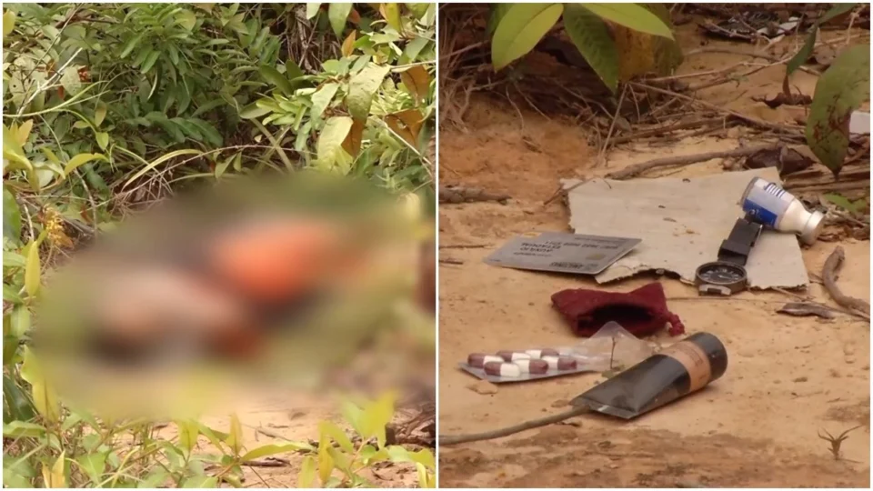VÍDEO: corpo de mulher é encontrado com membros amarrados na Zona Sul de Manaus 