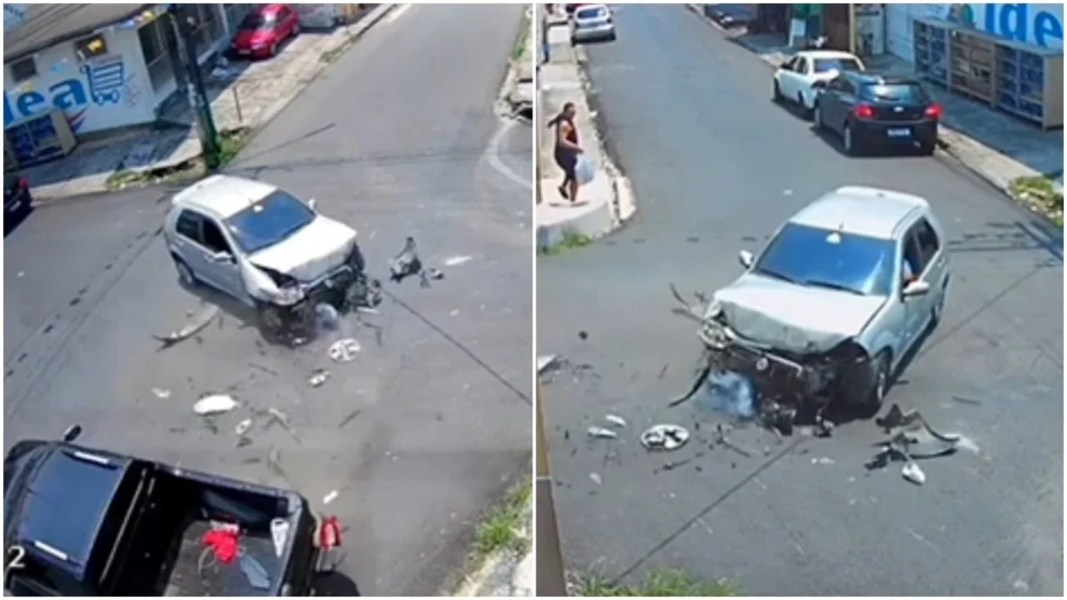 ‘Cruzamento da Morte’ em Manaus registra mais de 10 acidentes em 1 mês