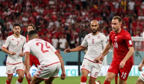 Dinamarca x Tunísia: Mundial tem primeiro empate 0 a 0