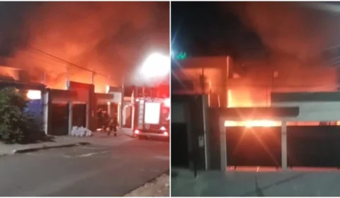 VÍDEO: incêndio atinge residência e preocupa moradores da Zona Norte de Manaus